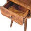 Wenzel 193.55cm W Solid Wood Bedside Table-115437731
