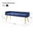Millbury Polyester Upholstered Bench with Metal Leg-426484235