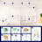 Over The Sink Dish Drying Rack - 30.0" to 33.9"x21.5", Adjustable Sink Drying Rack for Kitchen Sink with Multifunctional Baskets, White-123640001-123640002