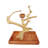 Colleen One-of-a-Kind Wood Bird Play Stand for Table Top- Natural: Product size and shape may vary-30980224