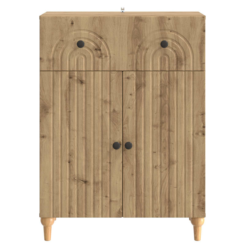 66cm Sideboard, Artisan Oak