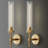 Koutarou 19.48" Dimmable Tube Wall Sconces, Solid Copper Base Sconces Wall Lighting(Bulbs Included)-98094652