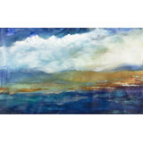 Jeweled Sunset Print by Jennifer Hollack Raboin