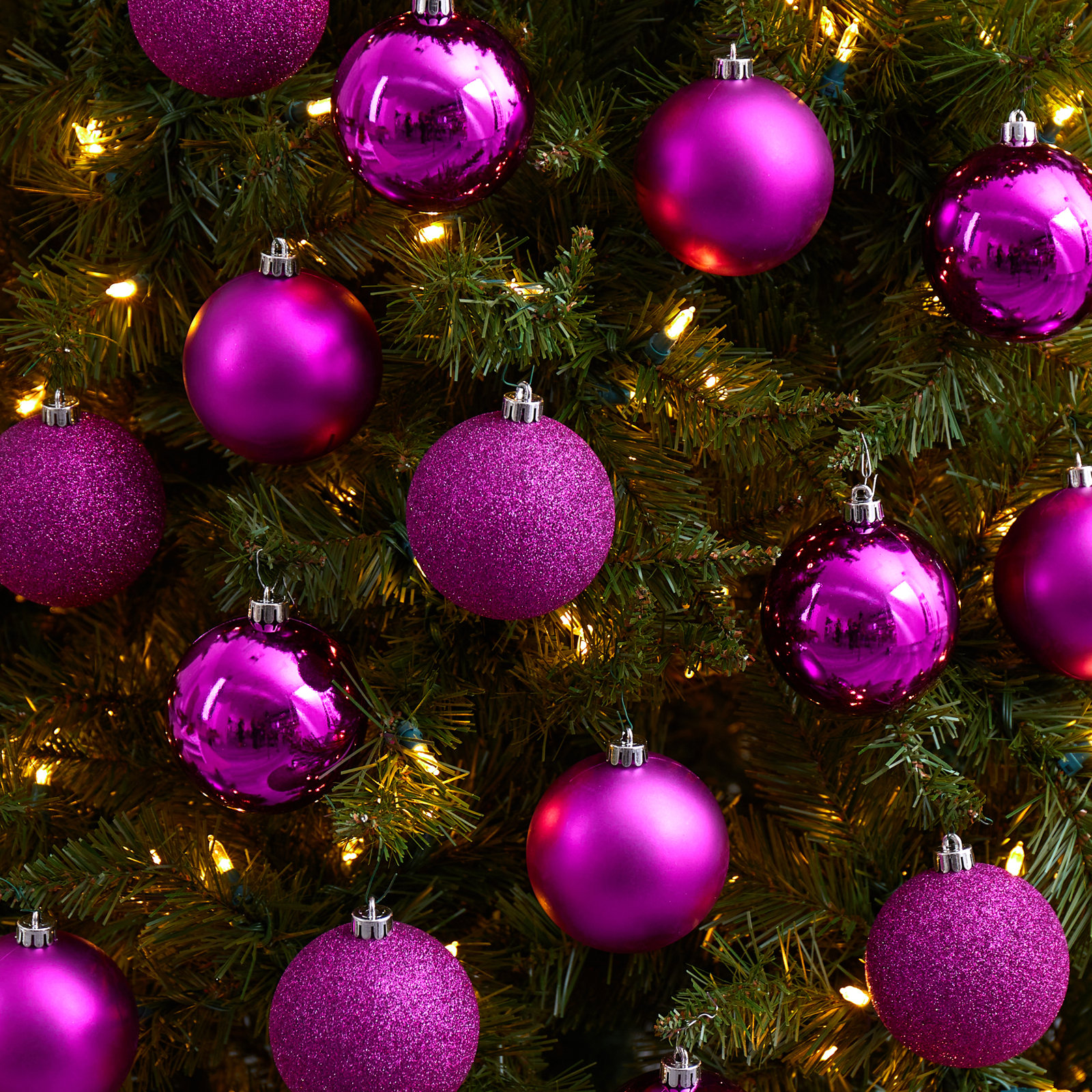 3" Shatterproof Bauble, Pink