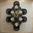 46"-83" Modern Extendable Dining Table Set With Upholstered Chairs, Round To Oval Pedestal Dining Set For 4–8 People-1018997834-1018997835
