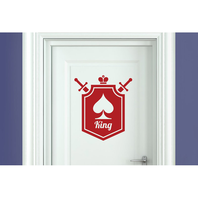 Wall Decal, Dark Red