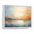 White Floater Framed