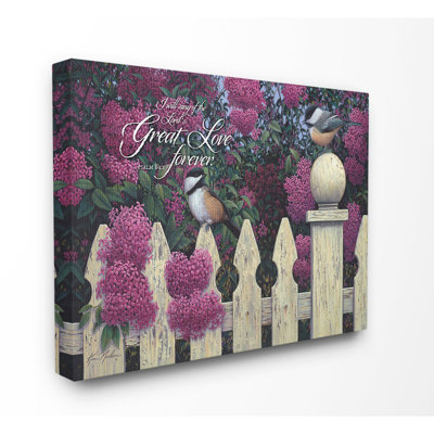 «The Lords Great Love Birds», ensemble d'impression sur toile panoramique