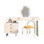 Ensemble de meuble-lavabo flottant 35,43 po