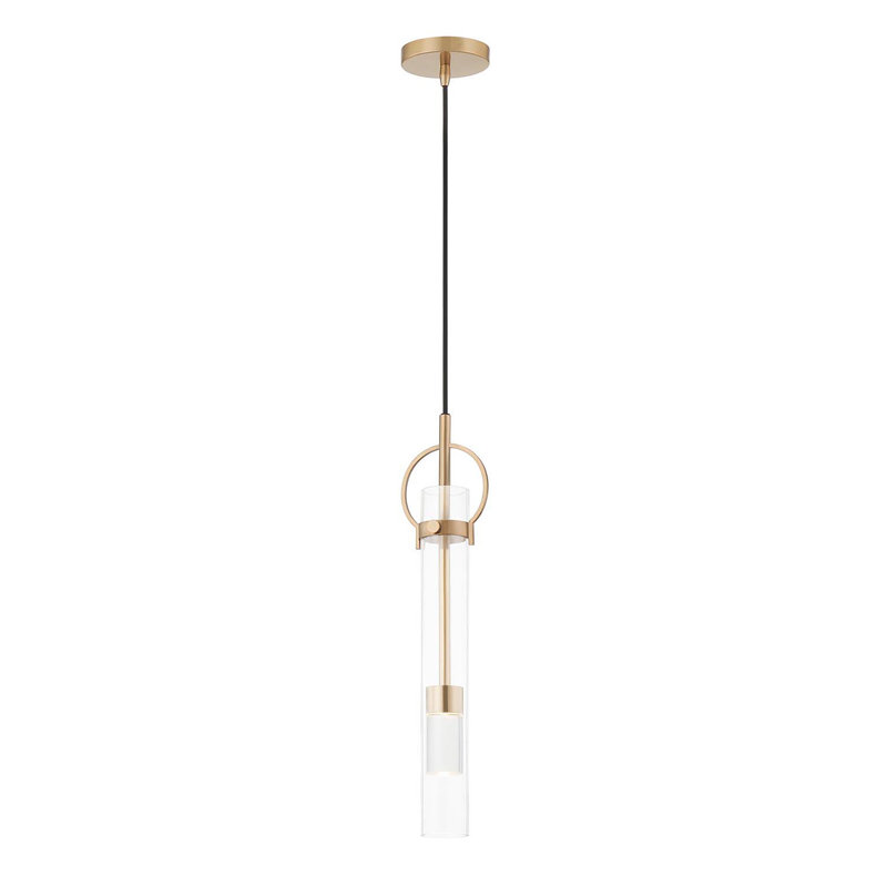 Evalyne 1 - Light LED Pendant, Matte Black