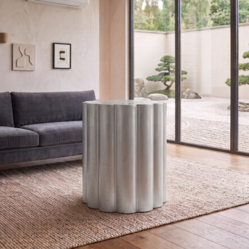 Table de bout Jaclynn, Argent