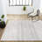 Kateshia Moroccan HYPE Boho Vintage Diamond Cream/Gray Rug-1387109879