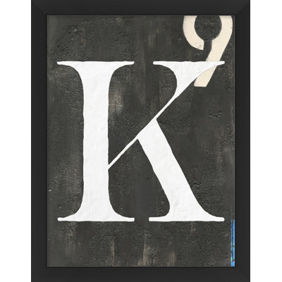Alphabet "K" Print
