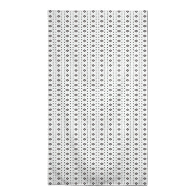 Nappe rectangulaire en polyester géométrique