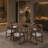 Solid Wood Dining Set-510361525-296591720