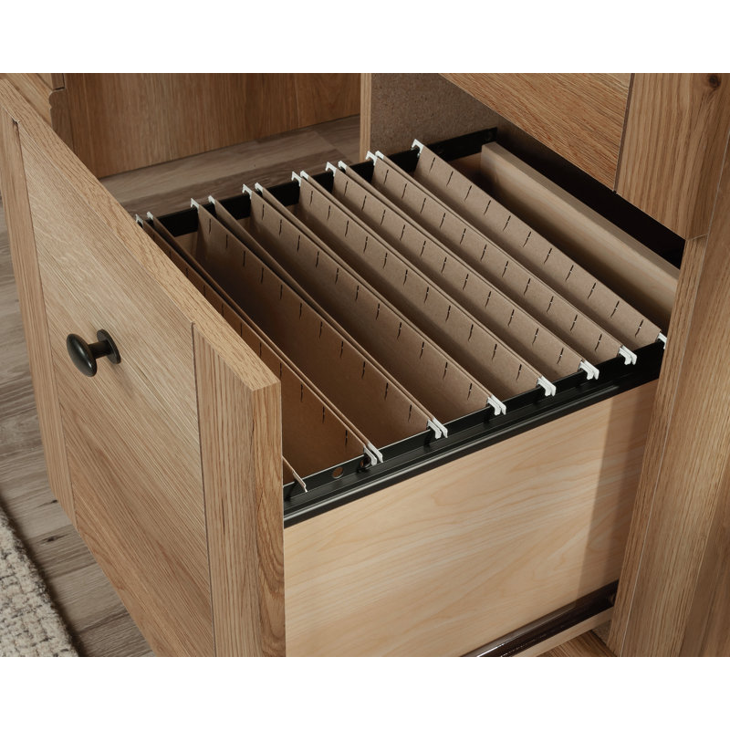 Damian Computer Desk Esb 3A, Timber Oak