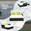 Sequim Straight Patio Daybed with Cushions-16499301