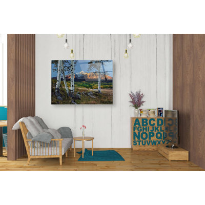 «Wilson Peak», art mural en verre acrylique