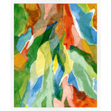 Watercolor Camo Print