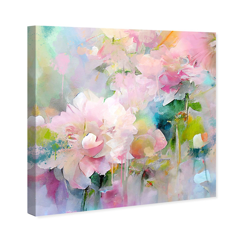 Labloomia 2 - peinture sur toile tendue, H 12 po x l 12 po x P 0,8 po