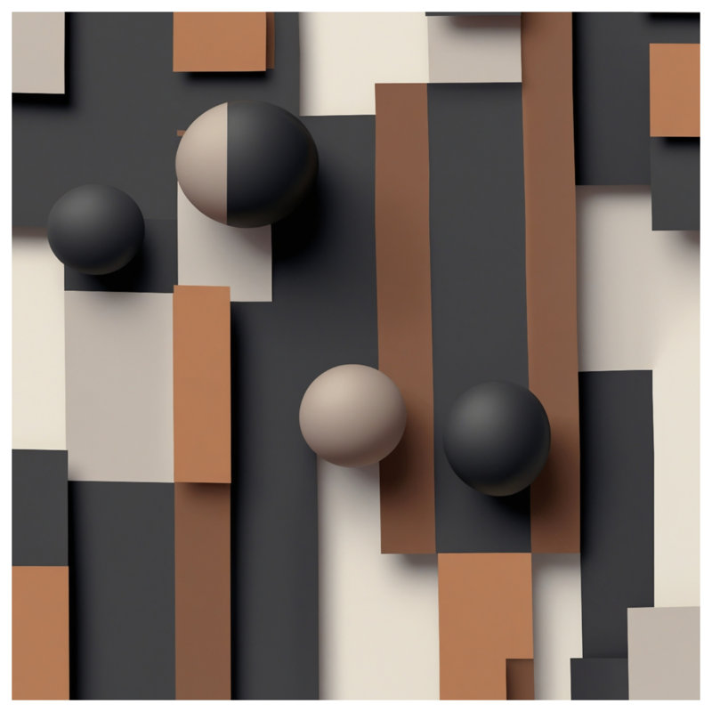 Coussins décoratifs à motif géométrique, 20 po x 20 po