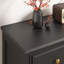 Commode 9 tiroirs Classic Elegance avec poignées en laiton - Intemporel-788391687
