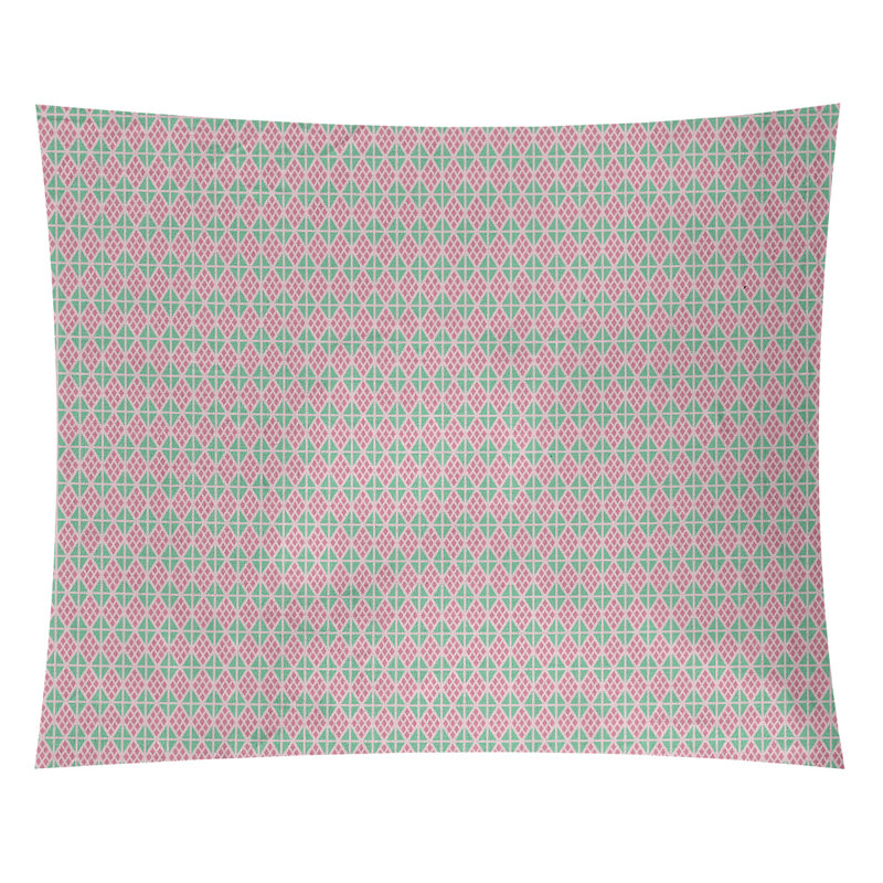 Tapisserie «Avicia Diamonds» par Katelyn Elizabeth, Intérieur / extérieur, H 60,5 po x l 81,5 po