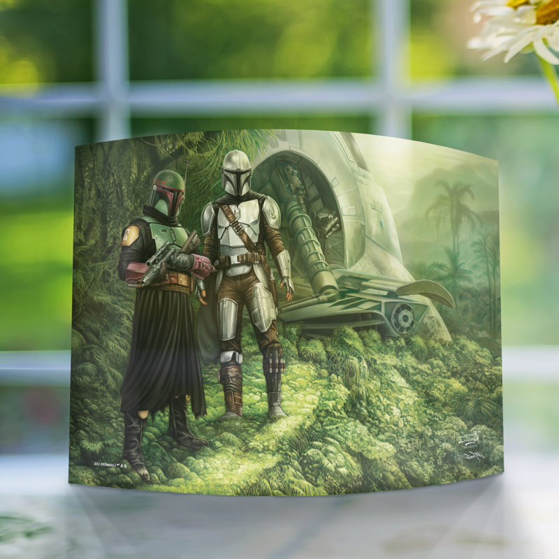 Star Wars (The Mandalorian - Brothers In Arms), impression acrylique incurvée