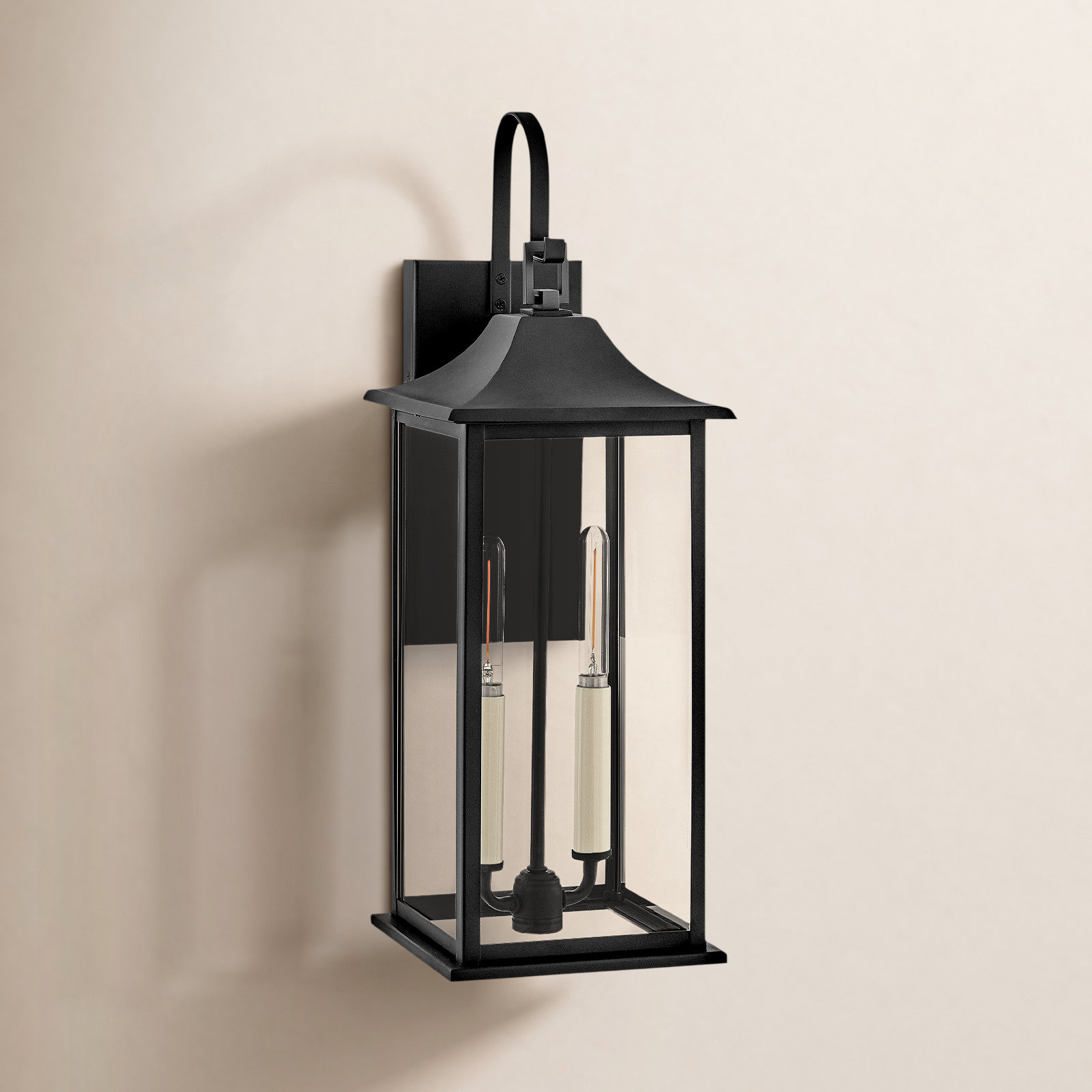 Dondi 2 Light Outdoor Aluminium Wall Light