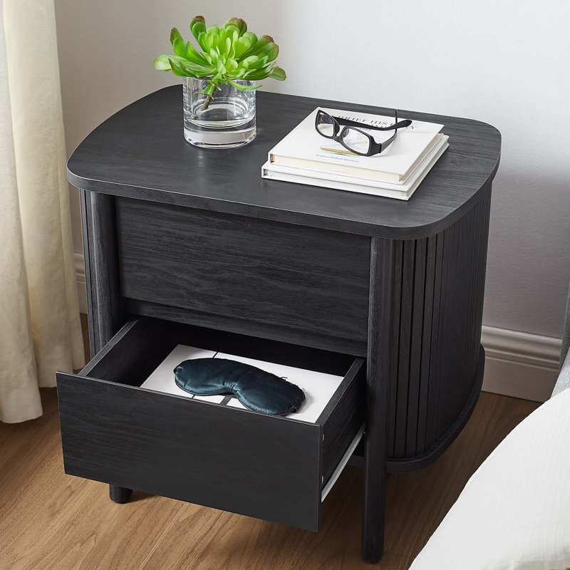 Table de chevet Modway Cadence, Noir