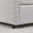 Upholstered Tufted Daybed With Drawers, Button On Back And Copper Nail On Waved Shape Arms-711006184-711006183