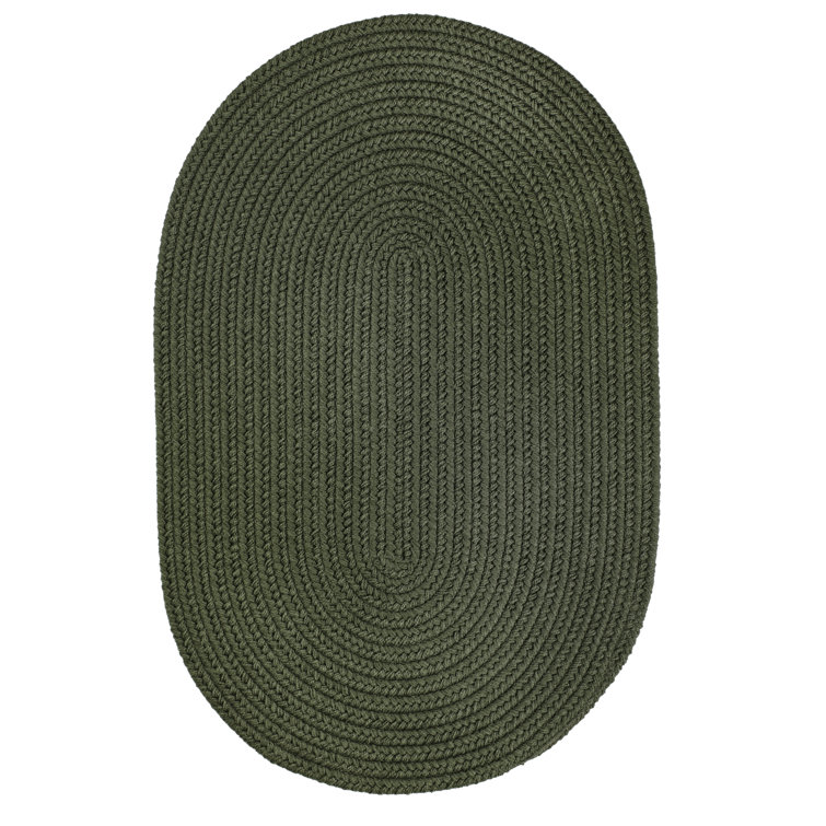 Smyth Handmade Braided Sage Rug