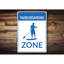 Panneau de zone de Paddleboard-58193486