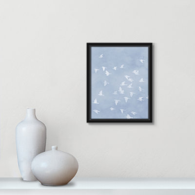 Flying Friends Print by Marcus Prime