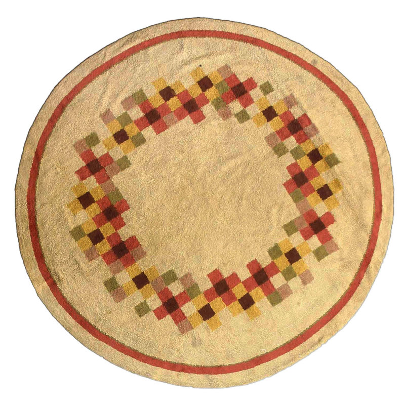 One-of-a-Kind Round 6'3" Area Rug