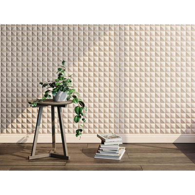 9.87" x 78.75" Wall Paneling in White
