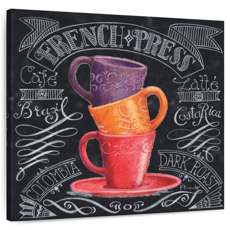 Yarlin Chalkboard Coffee II, 20" H x 20" W