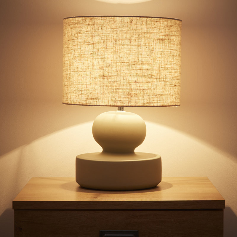 Cairi Ceramic Table Lamp, Green