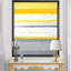 «Gray and Yellow Blue Abstract XIII», reproduction d'art sur toile-51146056-51146054