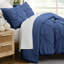 Ensemble de housse de couette Pintuck à plis pincés avec taies décoratives assorties-1146204340-1146204347