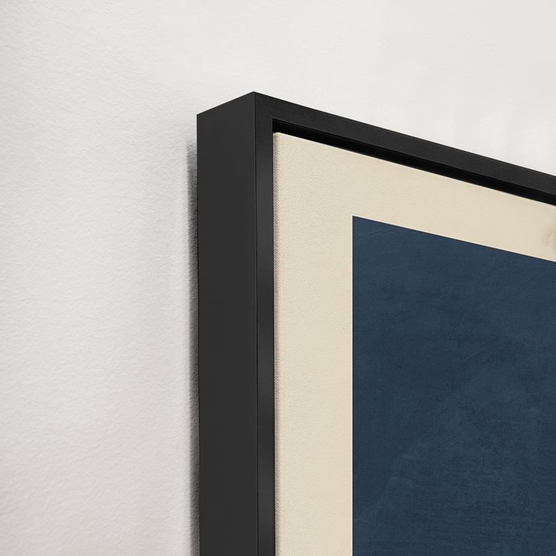 «Balancing Act» par David Brown, peinture sur toile à cadre flottant
