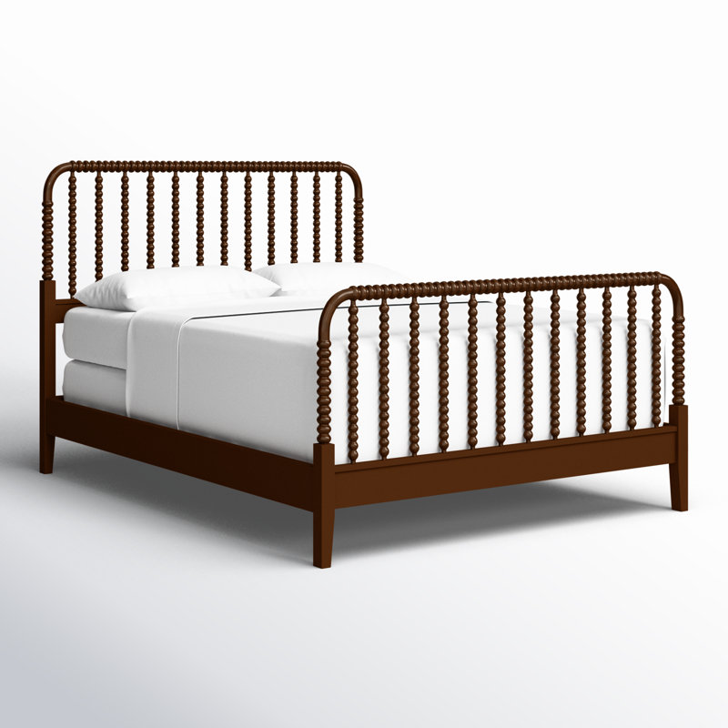 Lind Island Spindle Bed, Queen, Coffee