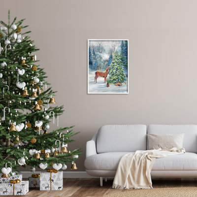 " Winter Woodland Animals Tree " by Ruane Manning