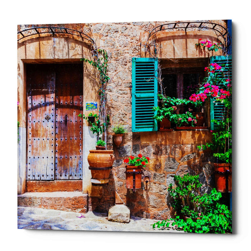 «Vecino II», art mural sur toile, H 37 po x l 37 po x P 1,5 po