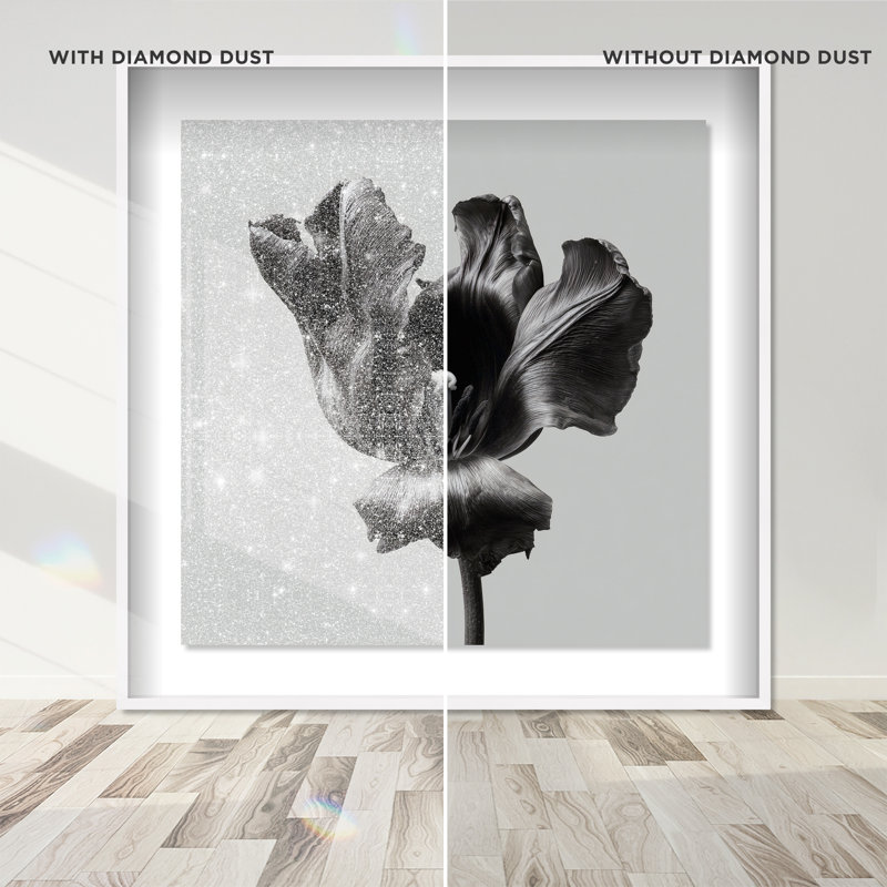 Tidal Wilt II Print by Oliver Gal, 31.5"H x 31.5"W, White Shadowbox
