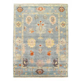 One-of-a-Kind 7'9'' X 10'6'' Area Rug in Beige/Gray/Rust