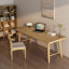 Bureaux rectangulaires en bois massif Burlywood-983022397