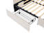 Lit de jour rembourré en velours avec 2 tiroirs, tête de lit en tissu doux, aucun sommier nécessaire, canapé-lit / lit d'invité-1471139740-1471139742