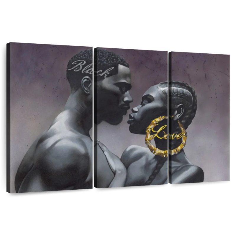 Hardie My Black Love, 36" H x 57" W