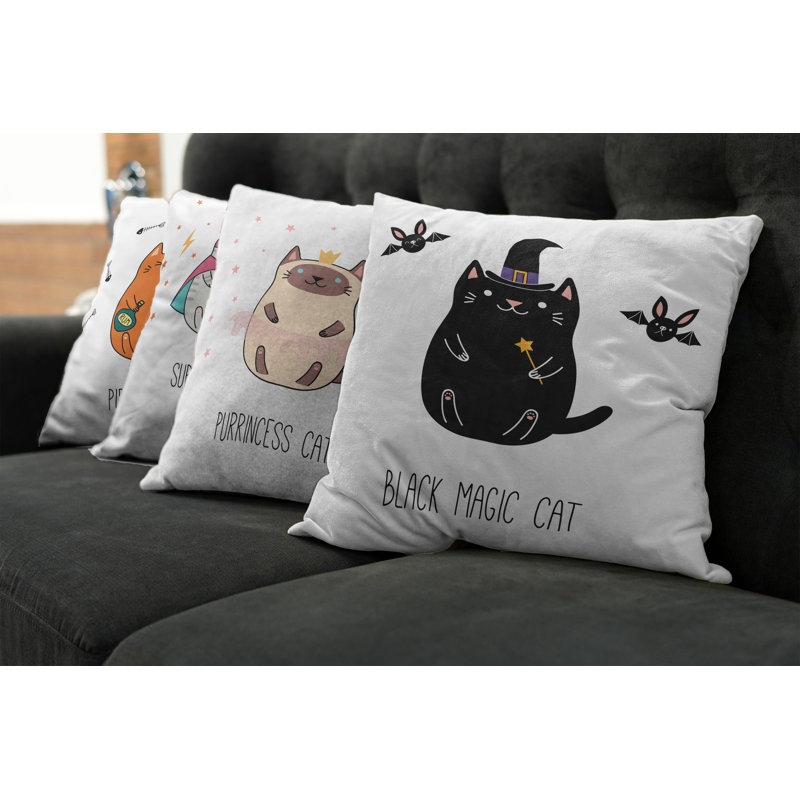 Ensemble de housse de coussin 4 pièces, 18" x 18"